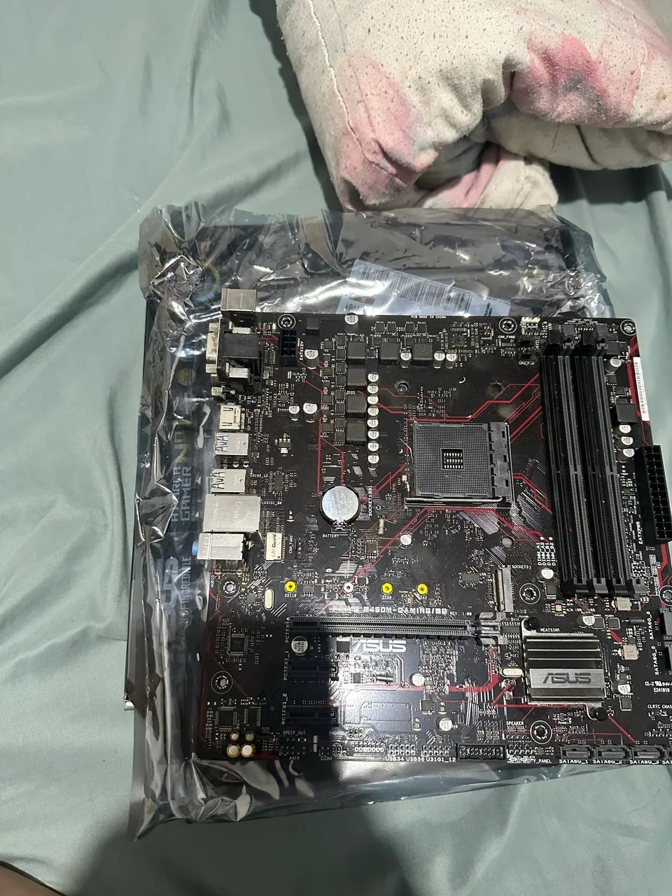 Placa mae asus b450m gaming br - Foto 3