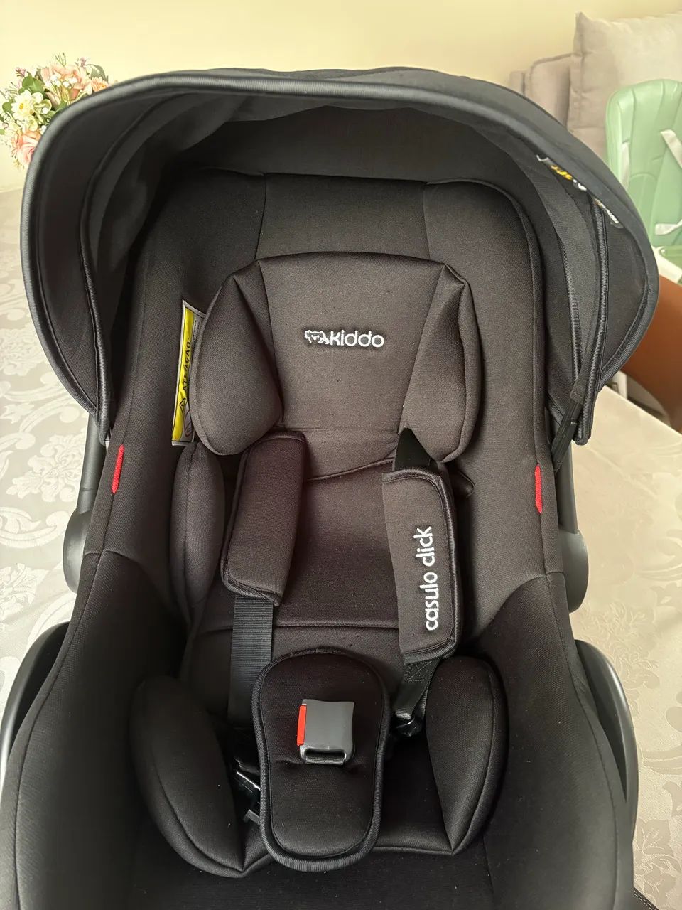 Carrinho Kiddo Nomad + Bebê Conforto + base (carro) - Foto 5