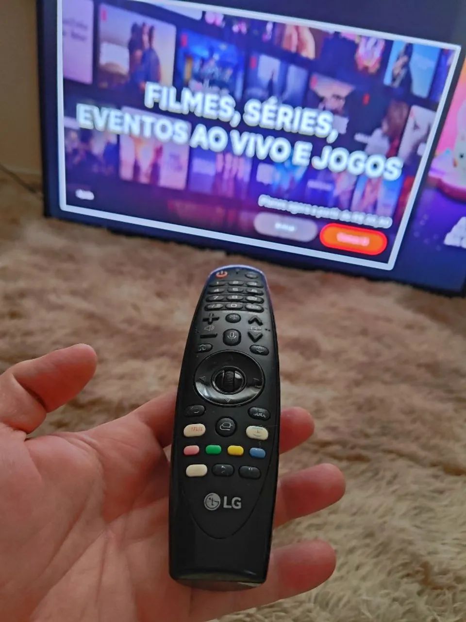 TV SMART LG 55" 4K - Foto 4