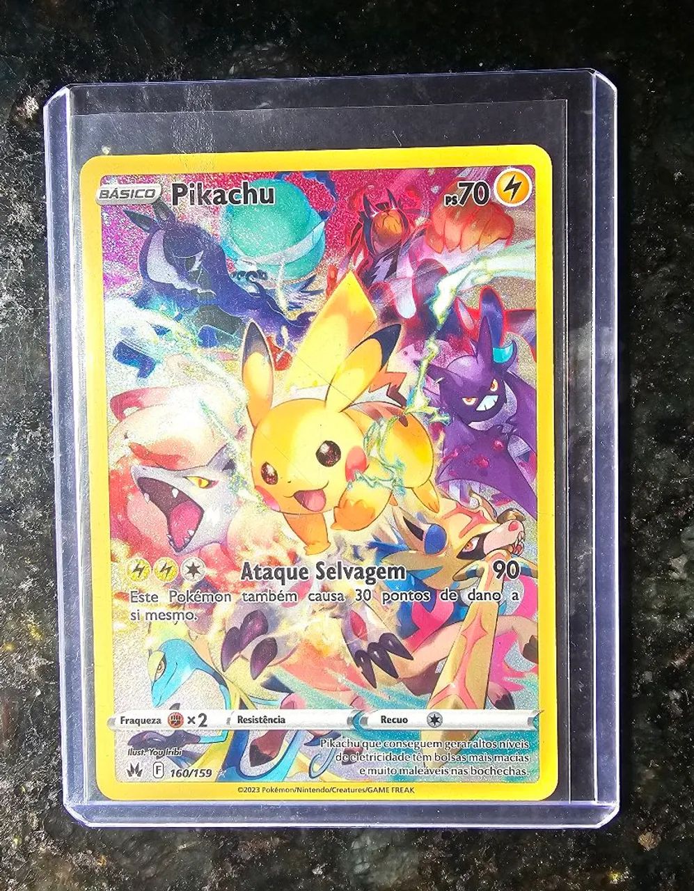 Carta Pokemon Pikachu (160/159) (Nm) - Foto 3