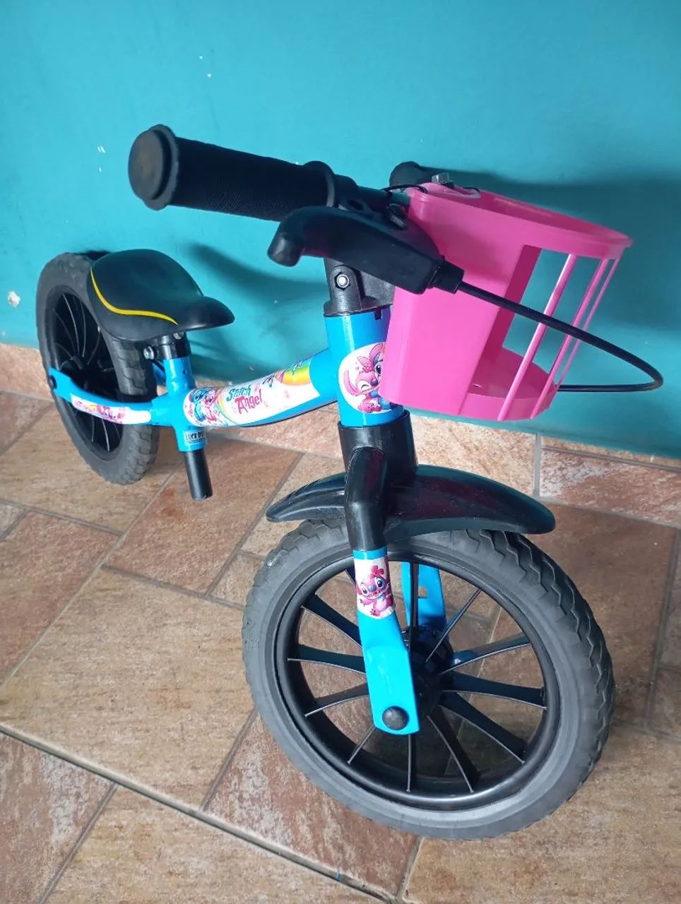 Bicicleta de equilíbrio Nathor aro 12  - Foto 2