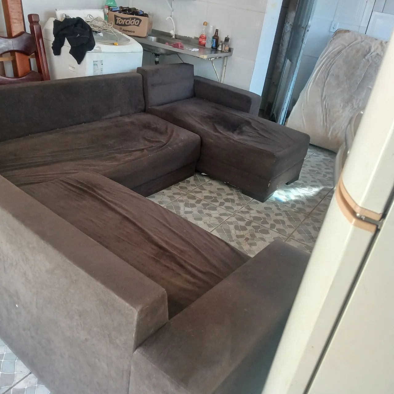 vendo sofa bem espaçoso  - Foto 3