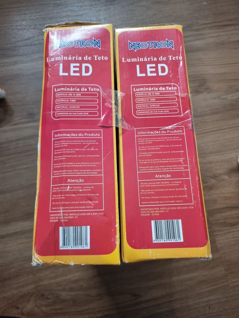 2 luminárias de teto LED (NOVA) - Foto 2
