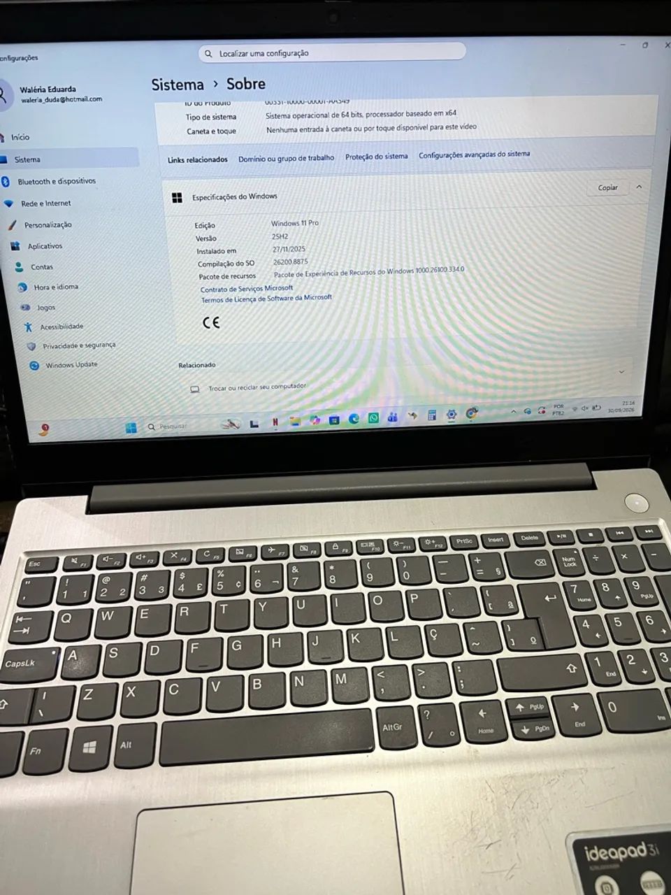 Notebook Lenovo R$ 900 - Foto 3