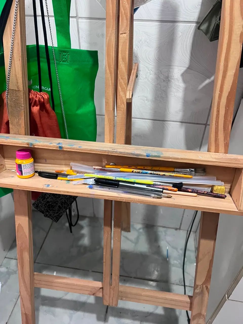 Cavalete de Madeira para Pintura - Foto 4