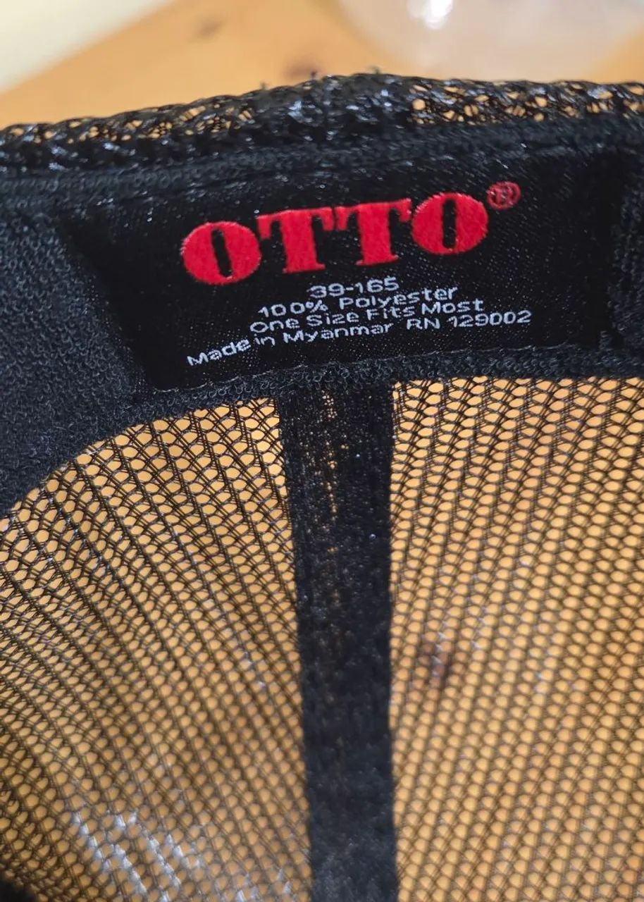 boné trucker otto preto zerado - Foto 4