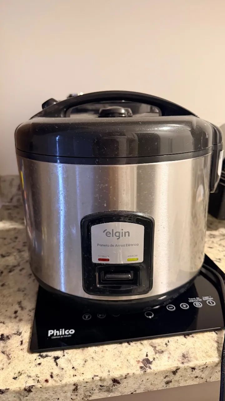 Panela de Arroz Elgin 10 xícaras Inox