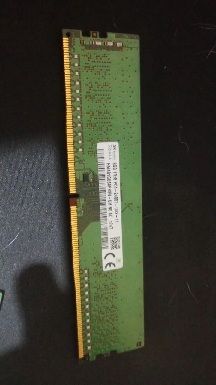 Memória RAM SK Hynix 8GB DDR4 2400MHz