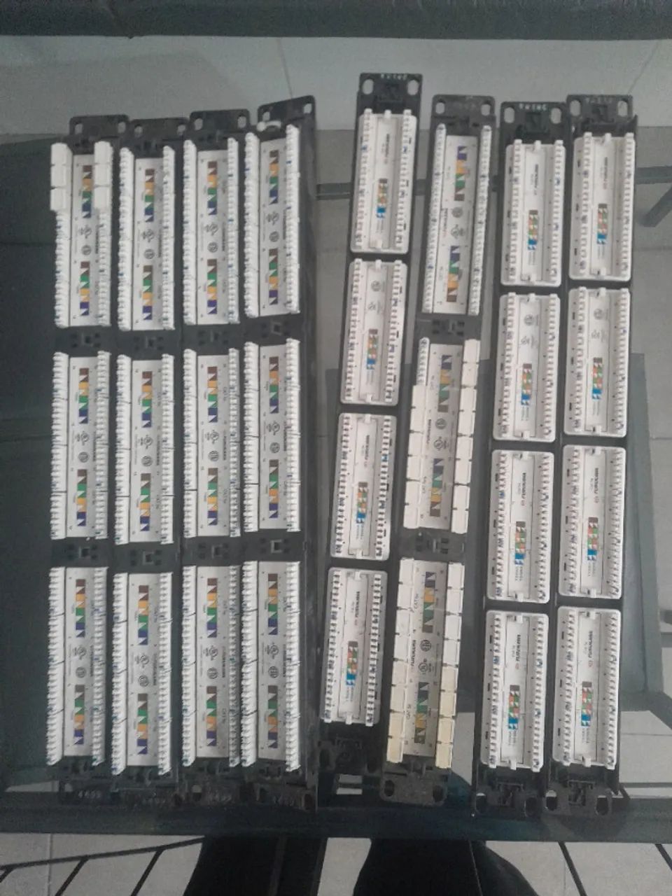Patch Panels Furukawa Cat5e usados (unidade) - Foto 2