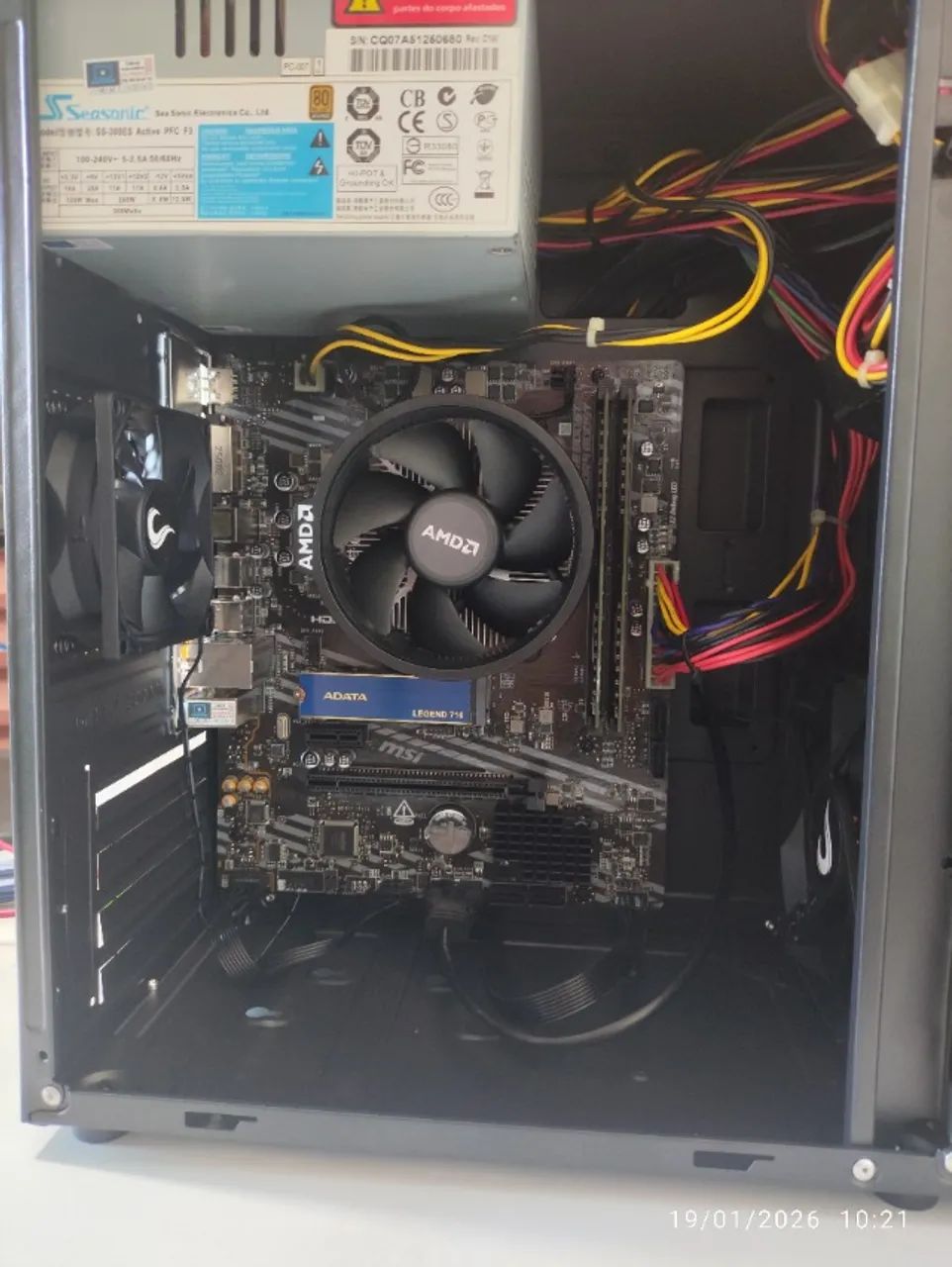 Computador AMD Ryzen 5 3400G 16GB  - Foto 5