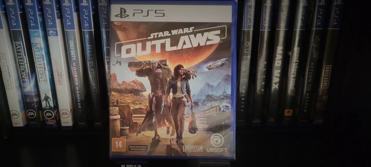 Jogo PS5 Outlaws Lacrado!