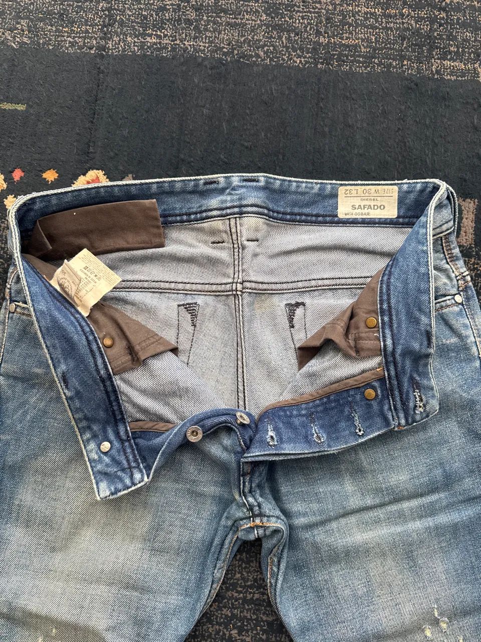 Calça jeans Diesel 36 Safado - Foto 3