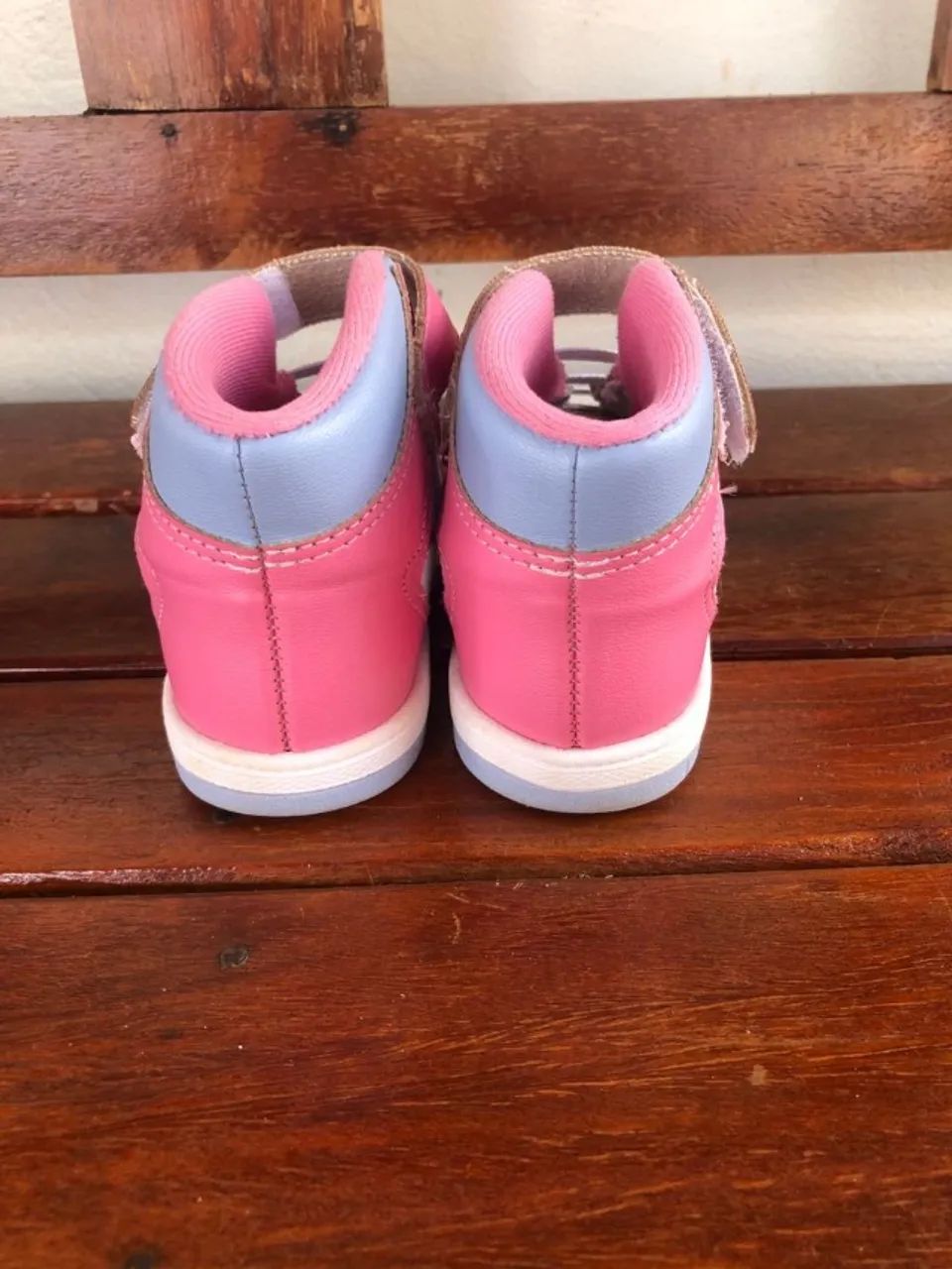 Tênis Molekinha Bebê Rosa 24 - Foto 2