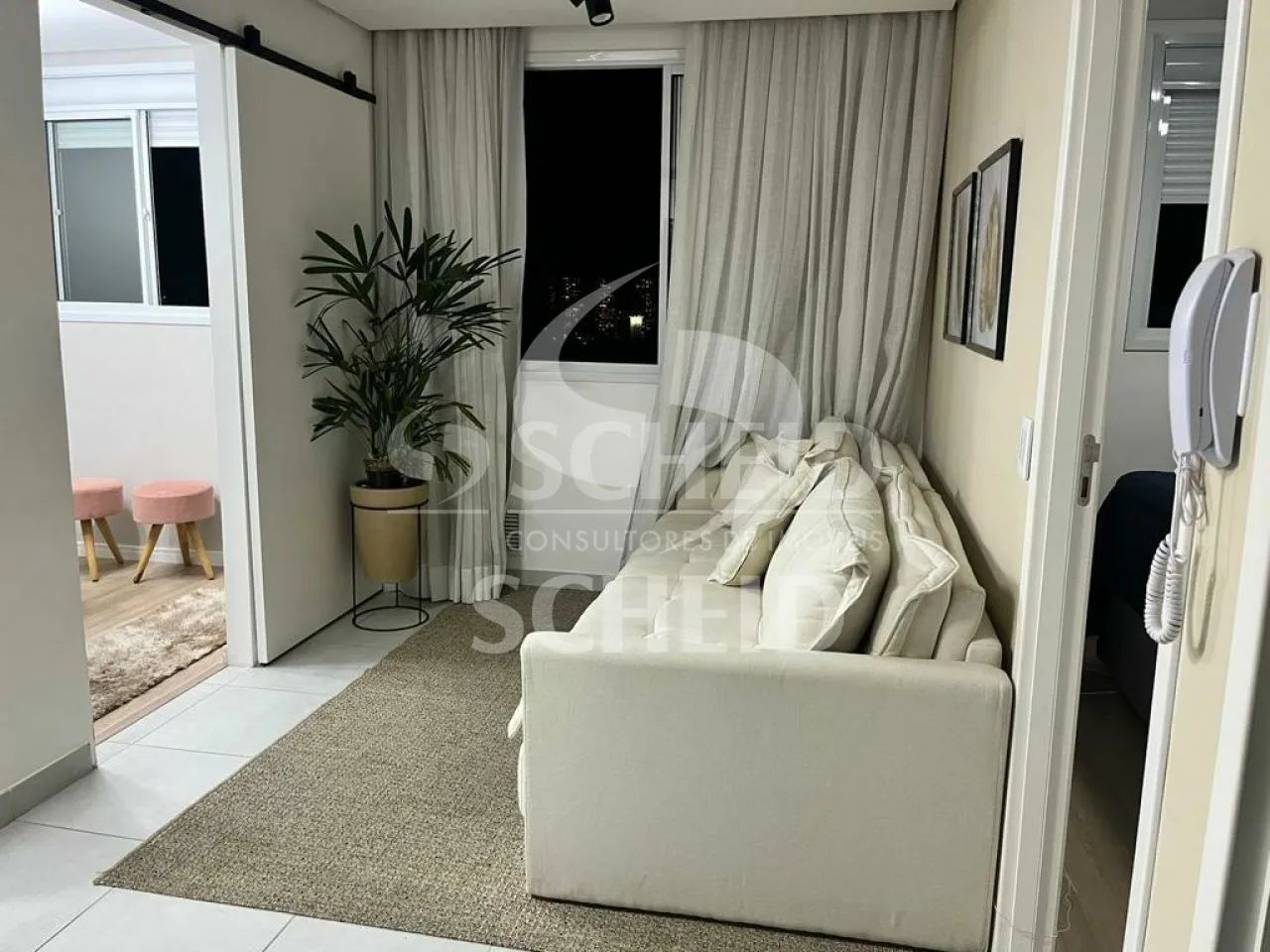 Lindo apartamento para locação 2 quartos Mobiliado - Foto 2