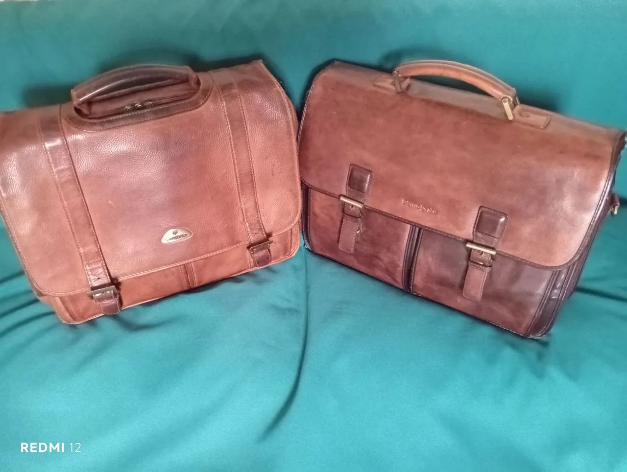 Pasta executiva samsonite couro legítimo 