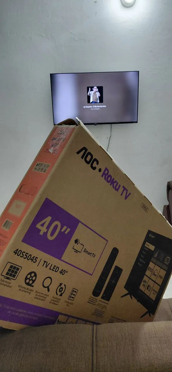 TV ROKU AOC 40 POLEGADAS - Foto 2