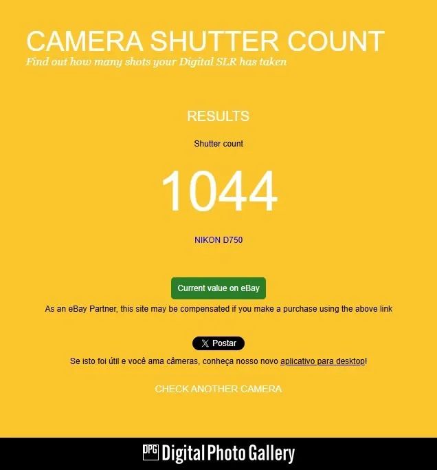 Nikon D750 (1000 cliques) - Foto 2