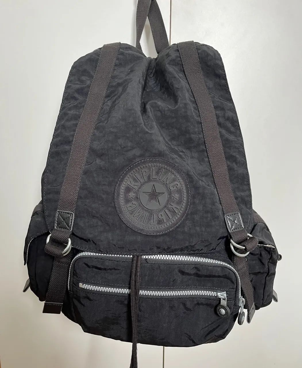 Mochila Kipling original preta 