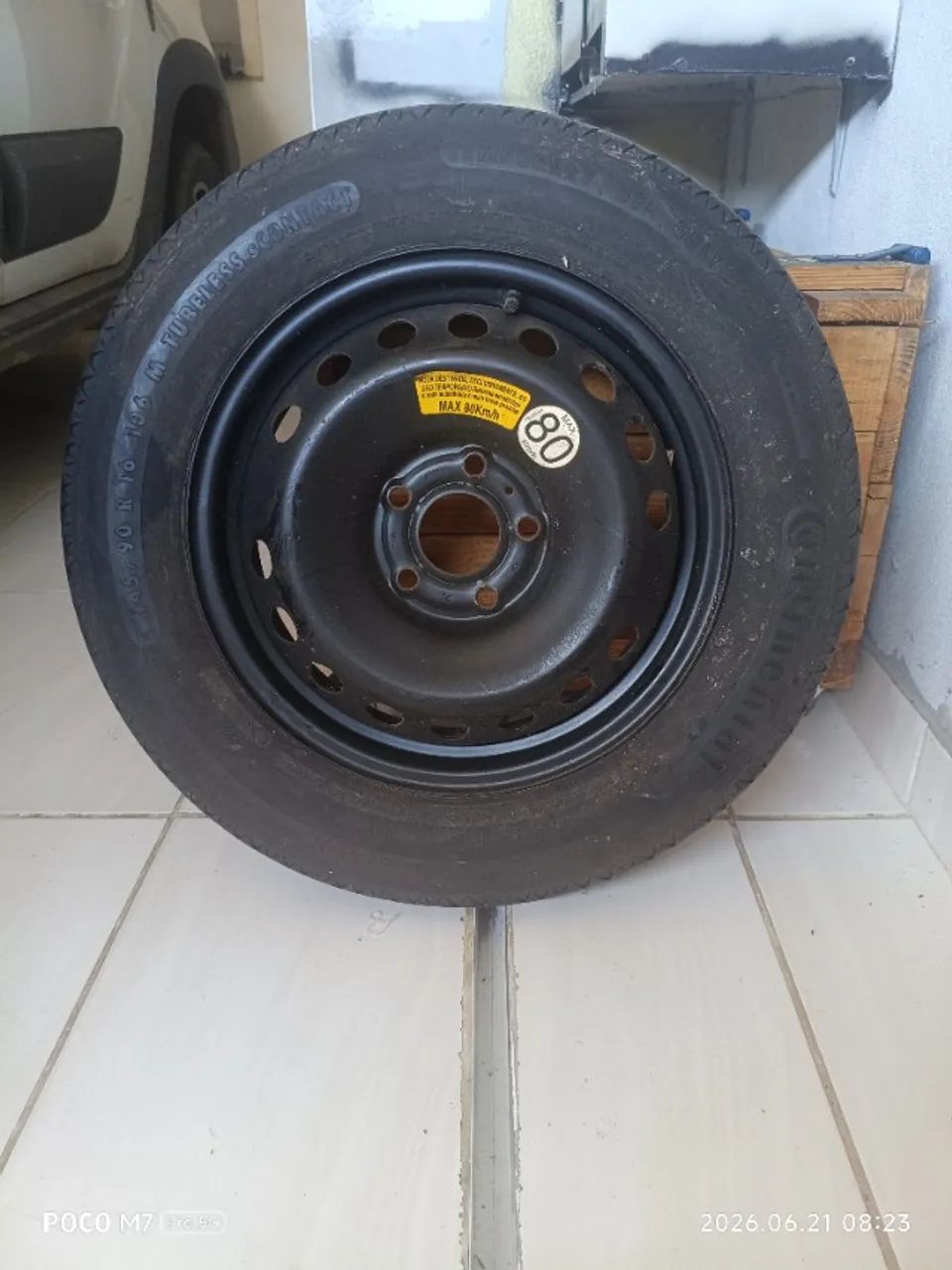 Pneu estepe original 