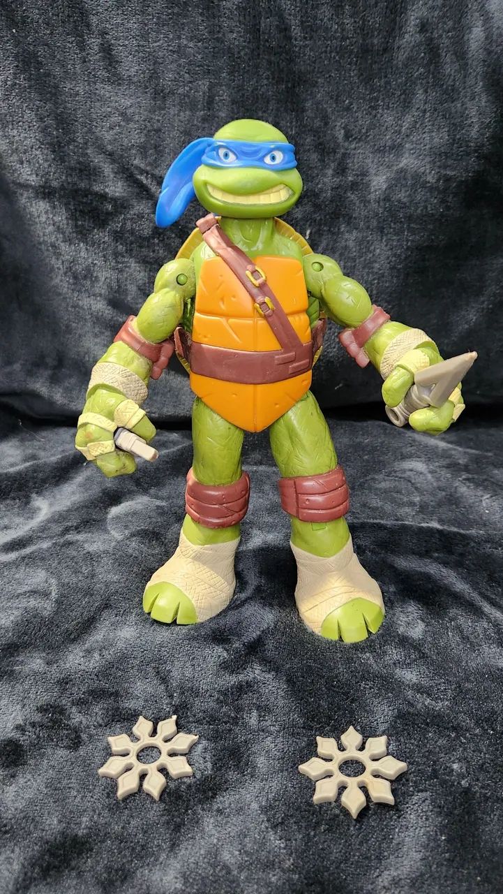 Kit Bonecos Tartarugas Ninjas - Foto 4