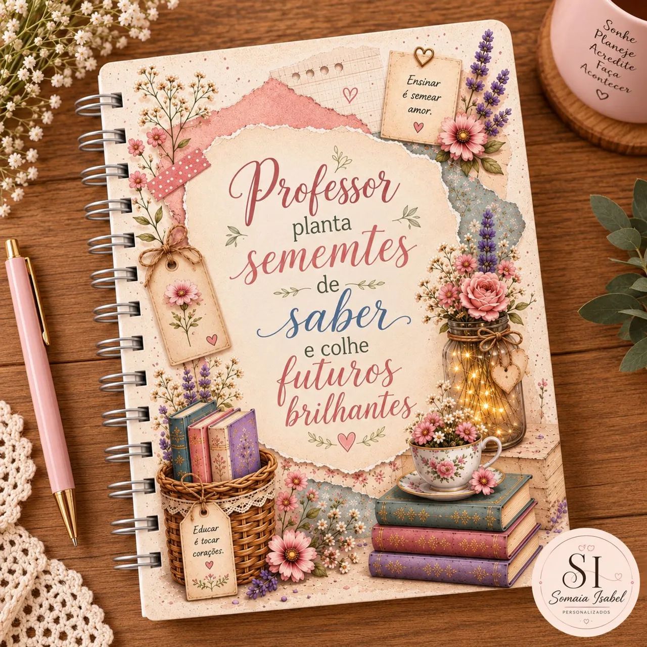 Agenda, Planner e bloquinhos  - Foto 4