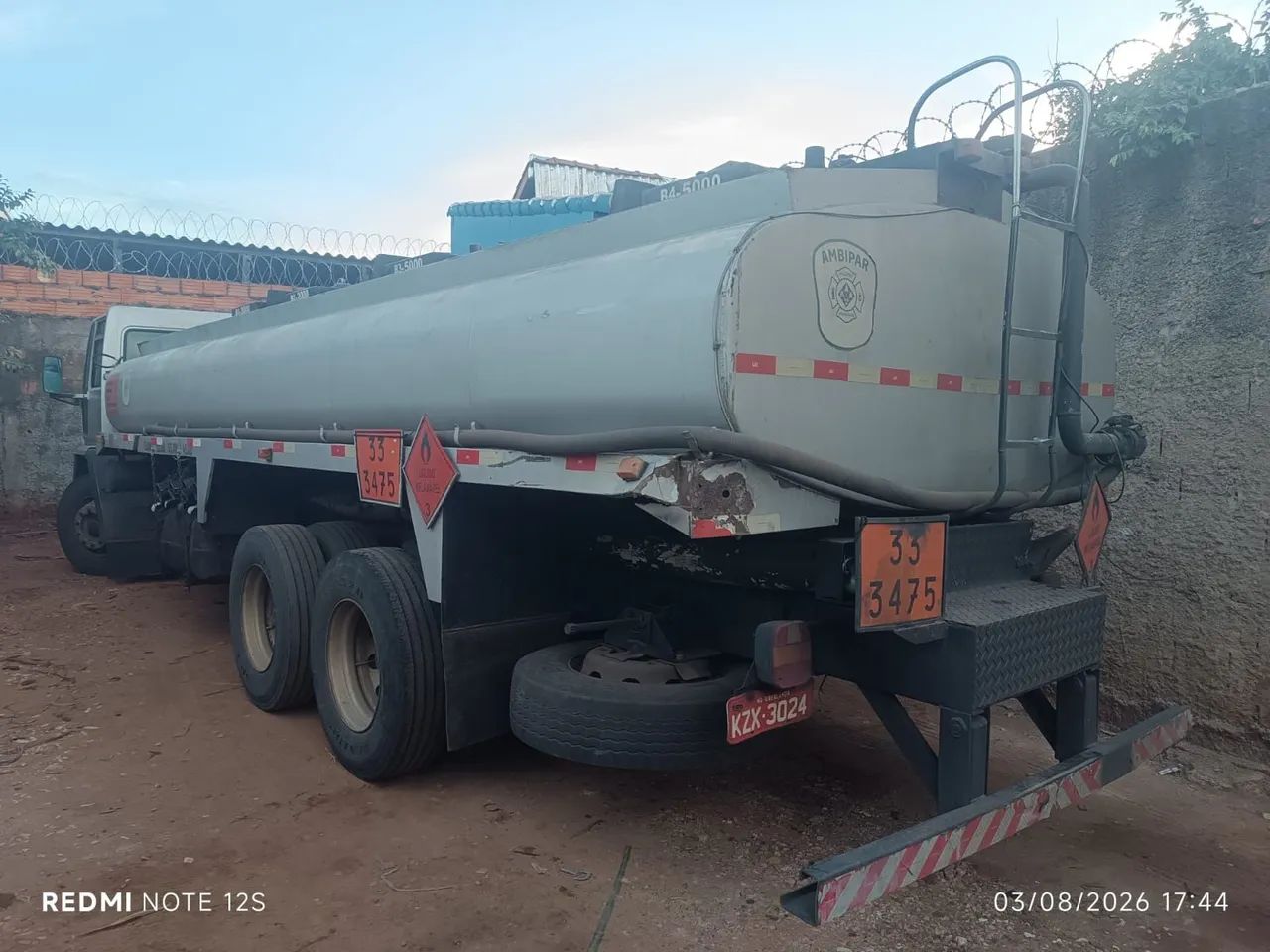 Tanque de combustível 15mil litros 