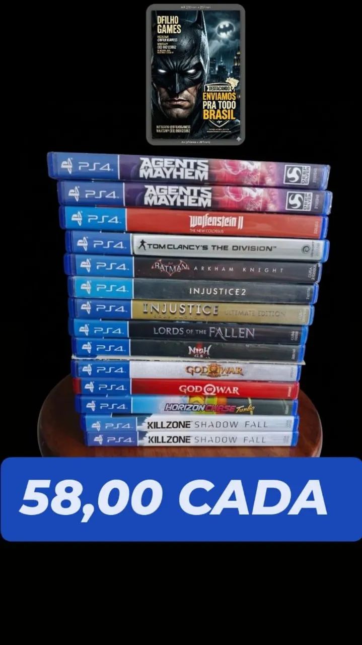 Jogos de Ps4 