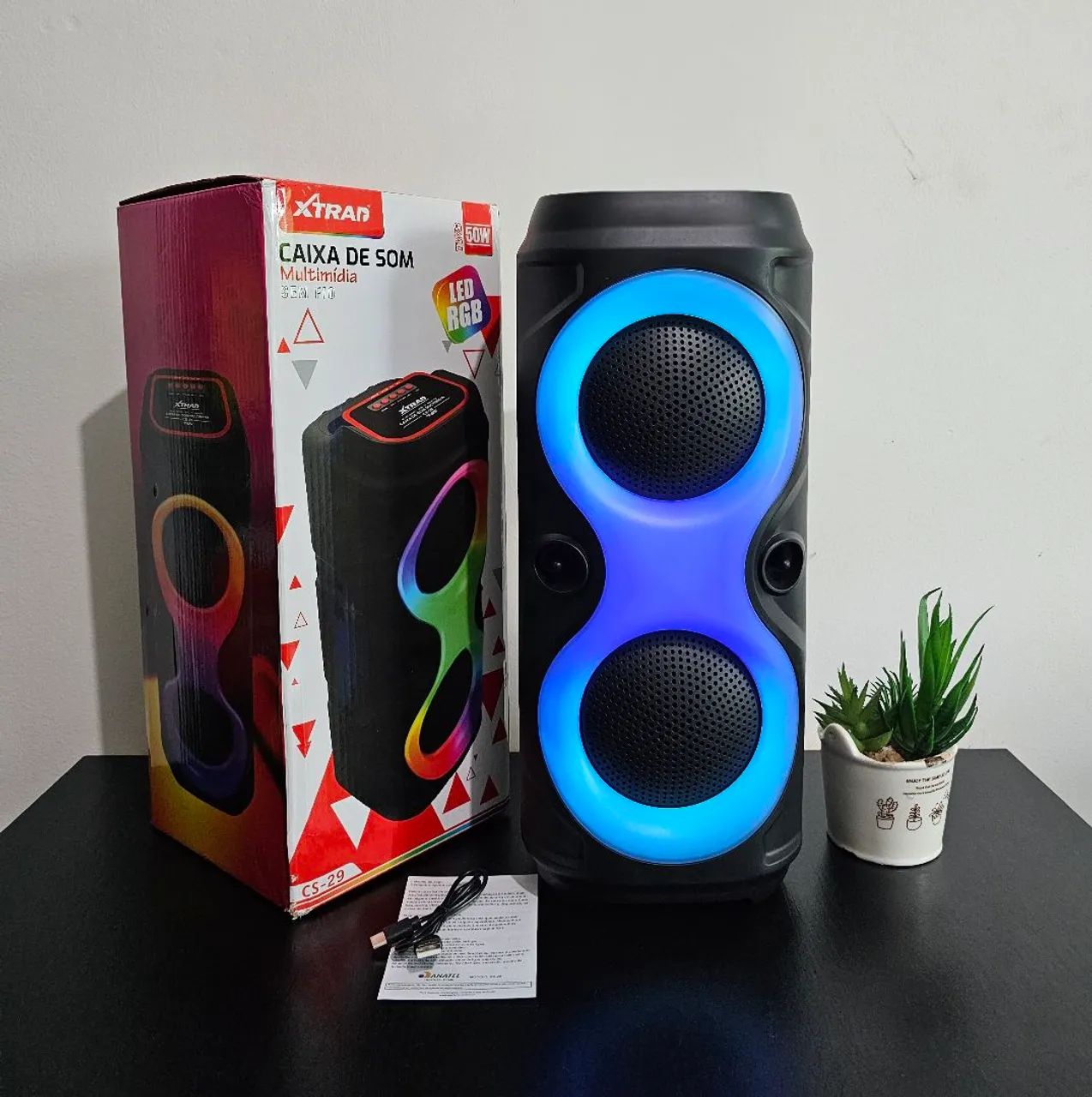 Caixa de Som Bluetooth (Grande)