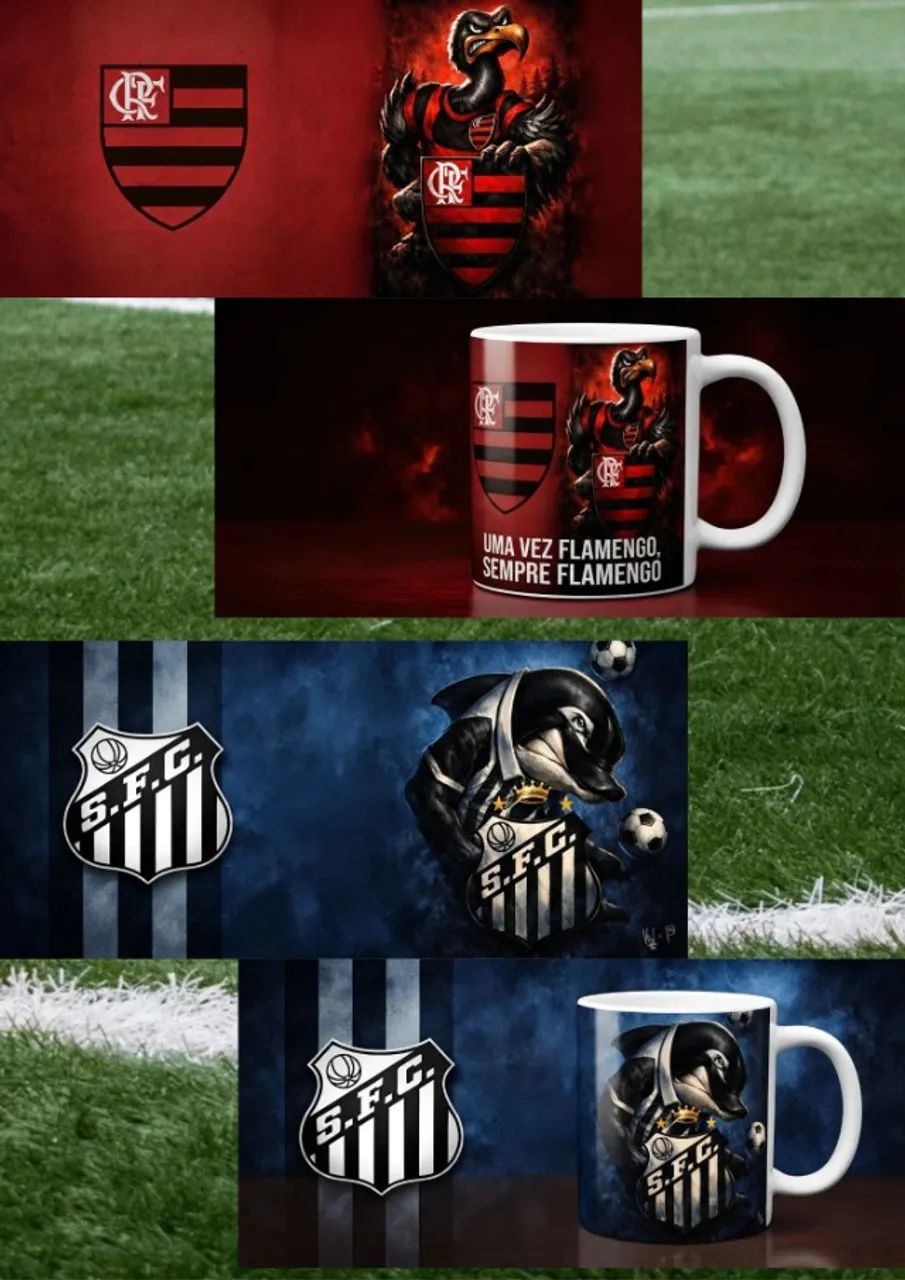 CANECA TIME DE FUTEBOL - Foto 2