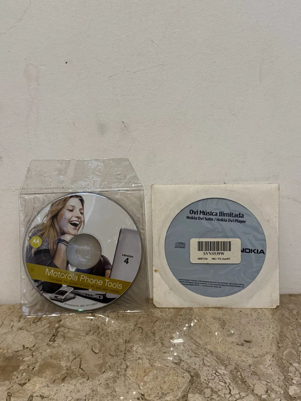 Cd: Motorola Phone Tools Version 4 + Nokia Musicas Ilimitadas - Vintage Raro - Foto 2
