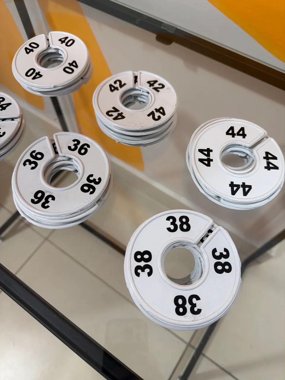 54 separadores de arara 