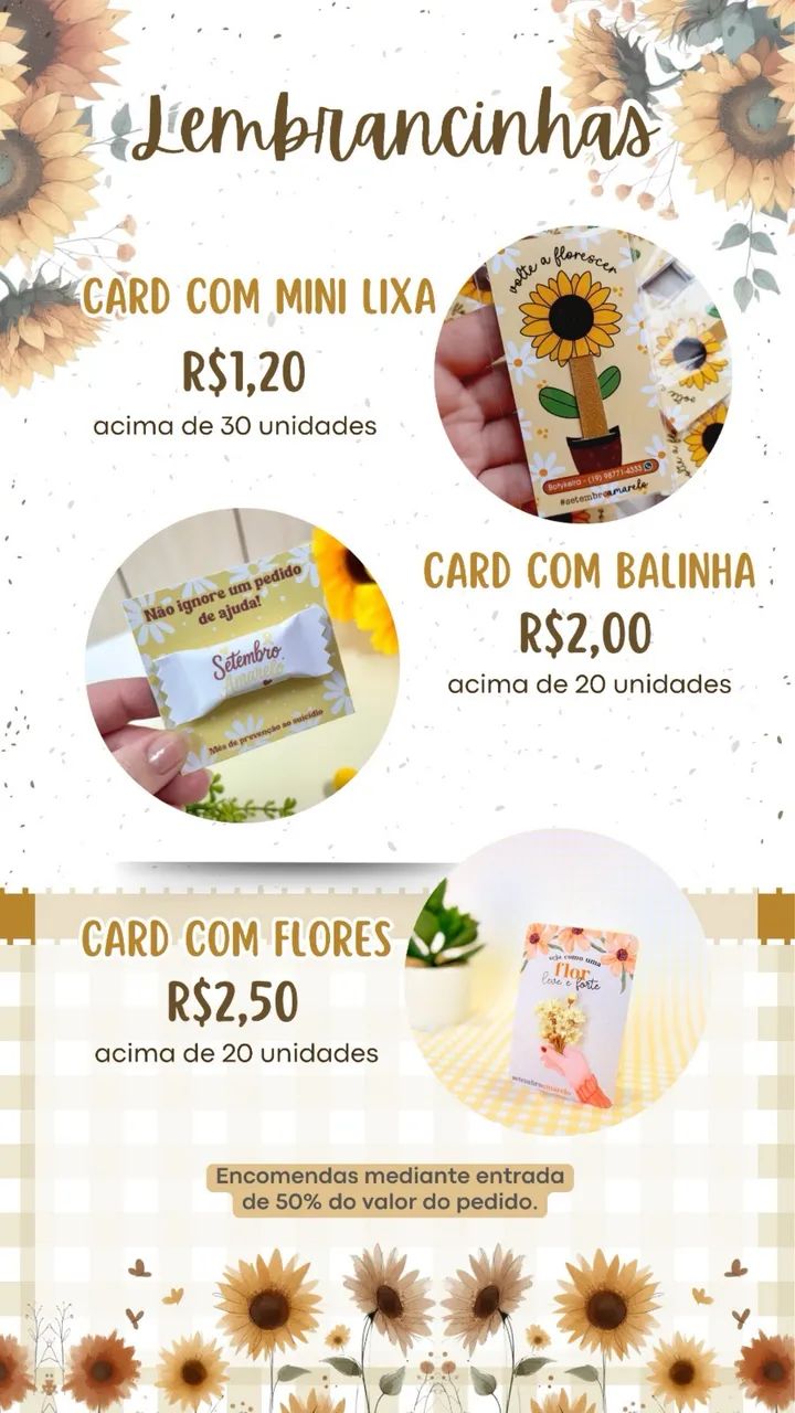 Brindes setembro amarelo - Foto 3