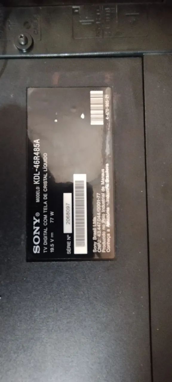 TV Sony 46 polegadas LED com Chromecast que transforma TV em Smart TV - Foto 5