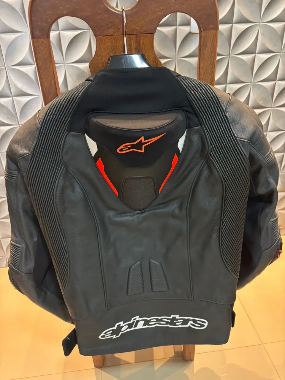 Jaqueta e calça couro alpinestars missile ignition tamanho M - Foto 2