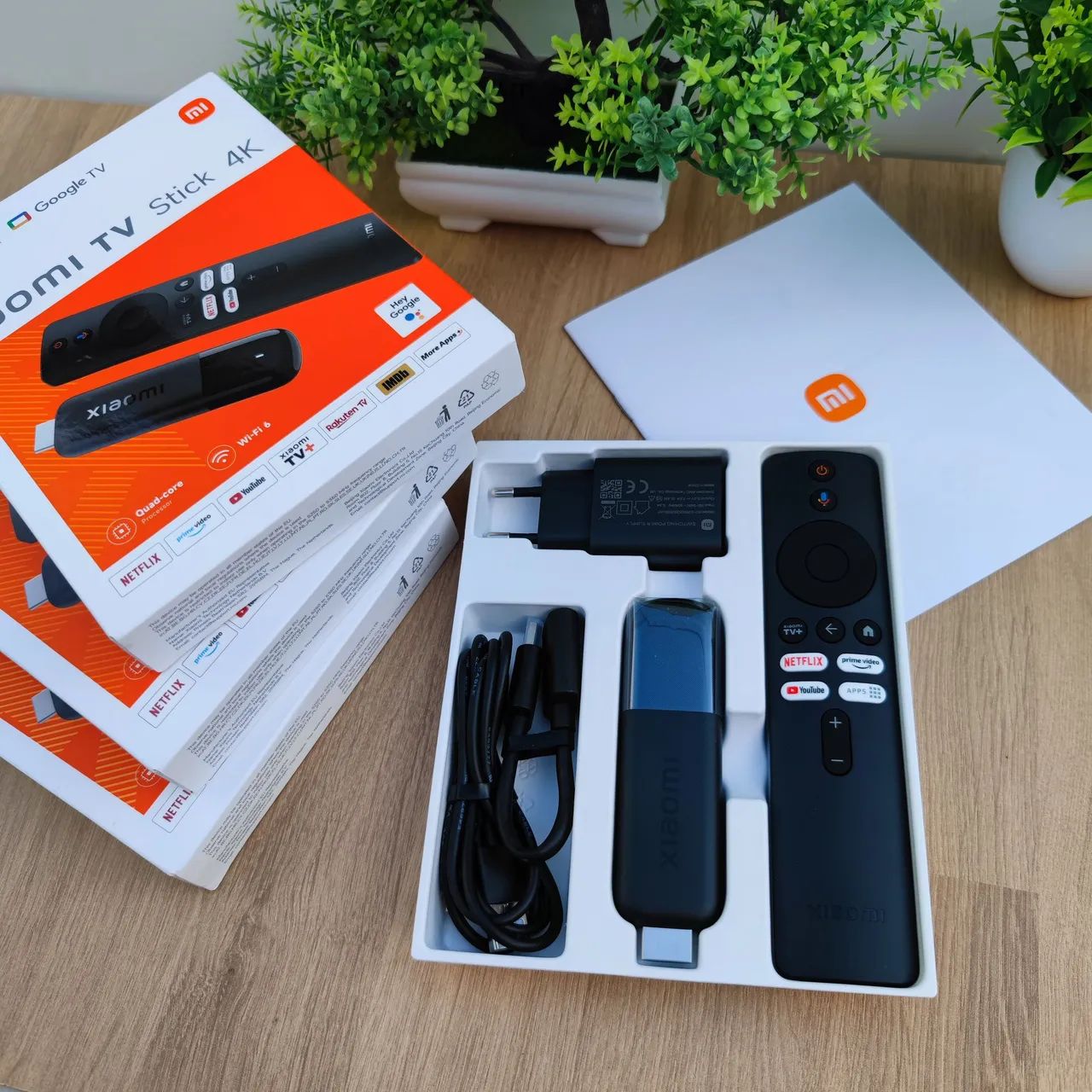 Xiaomi mi  Stick 4k  2a Geração  Google Tv novo na caixa - Foto 2