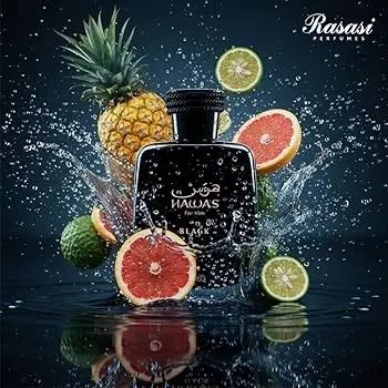 Hawas Black Eau de Parfum 100ml - Rasasi | Original - Foto 5