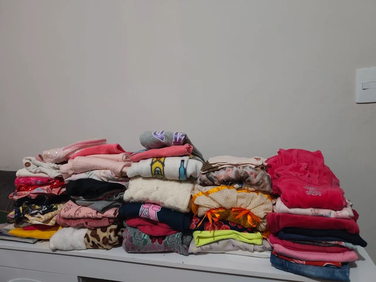 Lote de roupas menina tam 6 e 8 - Foto 5