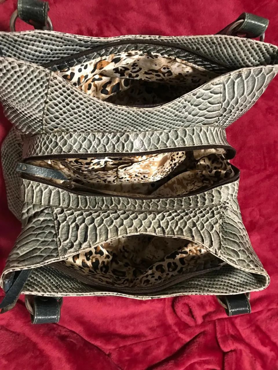 Bolsa de couro  - Foto 3