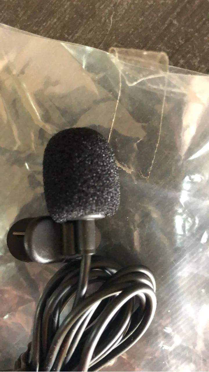 Microfone/lapela/nano/cabo 1,5m/plug p2/estereo/lacrados - Foto 2