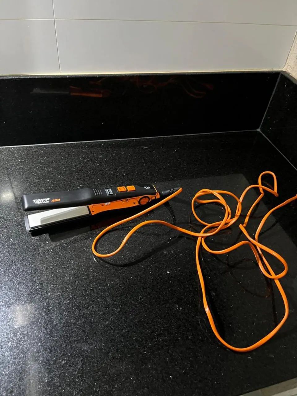 Prancha Taiff Titanium 450 Laranja Bivolt - Foto 2