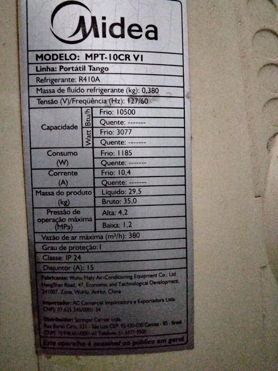 Ar condicionado portátil Midea - Foto 2