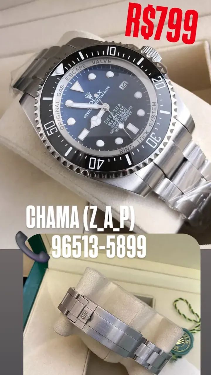 Relógio ROLEX DEEPSEA AUTOMÁTICO  - ENTREGAMOS  - Foto 2