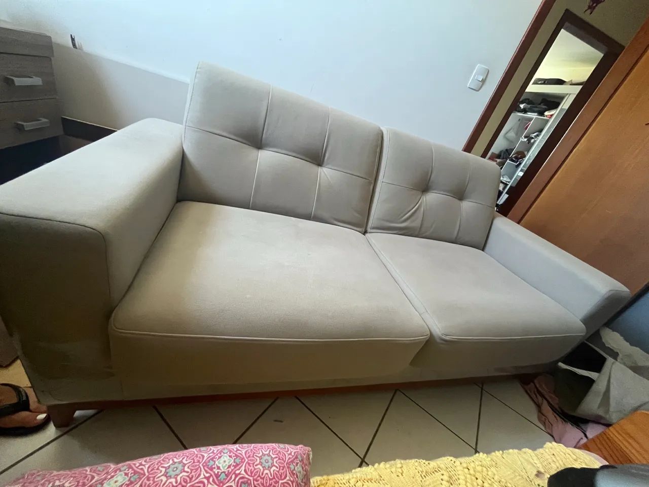 Lindo sofá cinza - Foto 5