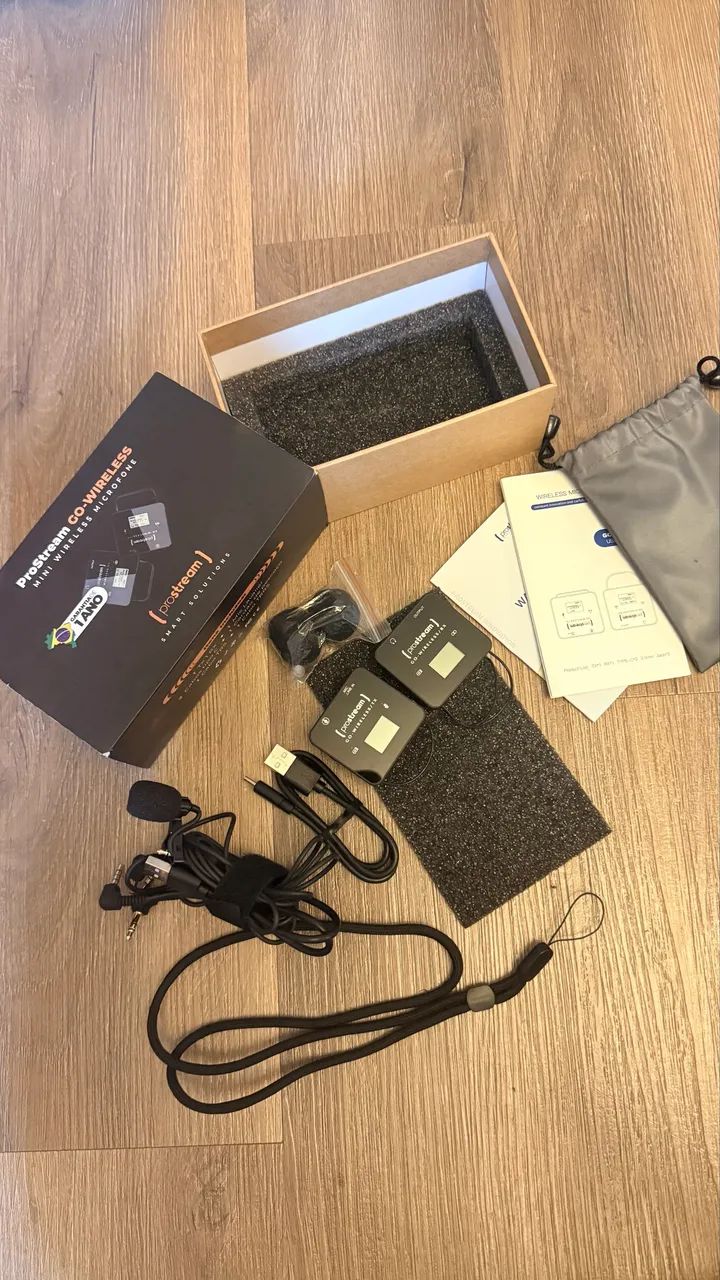 Microfone lapela Prostream - Foto 2
