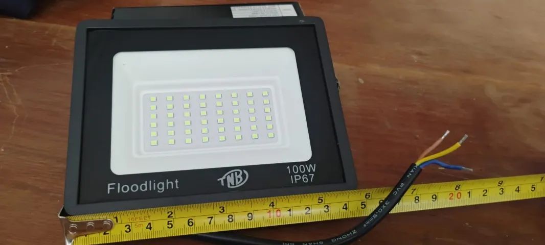 Refletor Led 100w Verde Bivolt - Foto 5