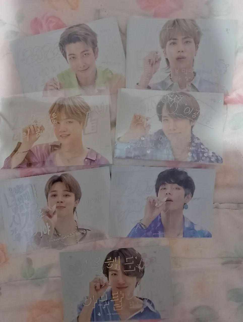 DVD BTS SEASON GREETINGS 2020 (S/ CAIXA EXTERNA E CALENDÁRIO
