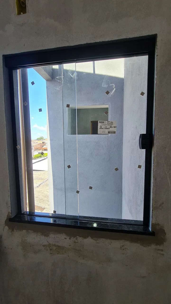 Janela de vidro 