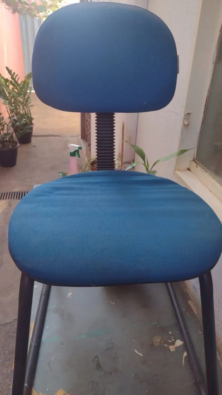 cadeira azul - Foto 3