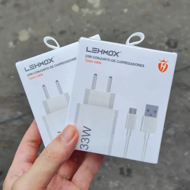 Carregador Turbo para Iphone, Tipo C e V8