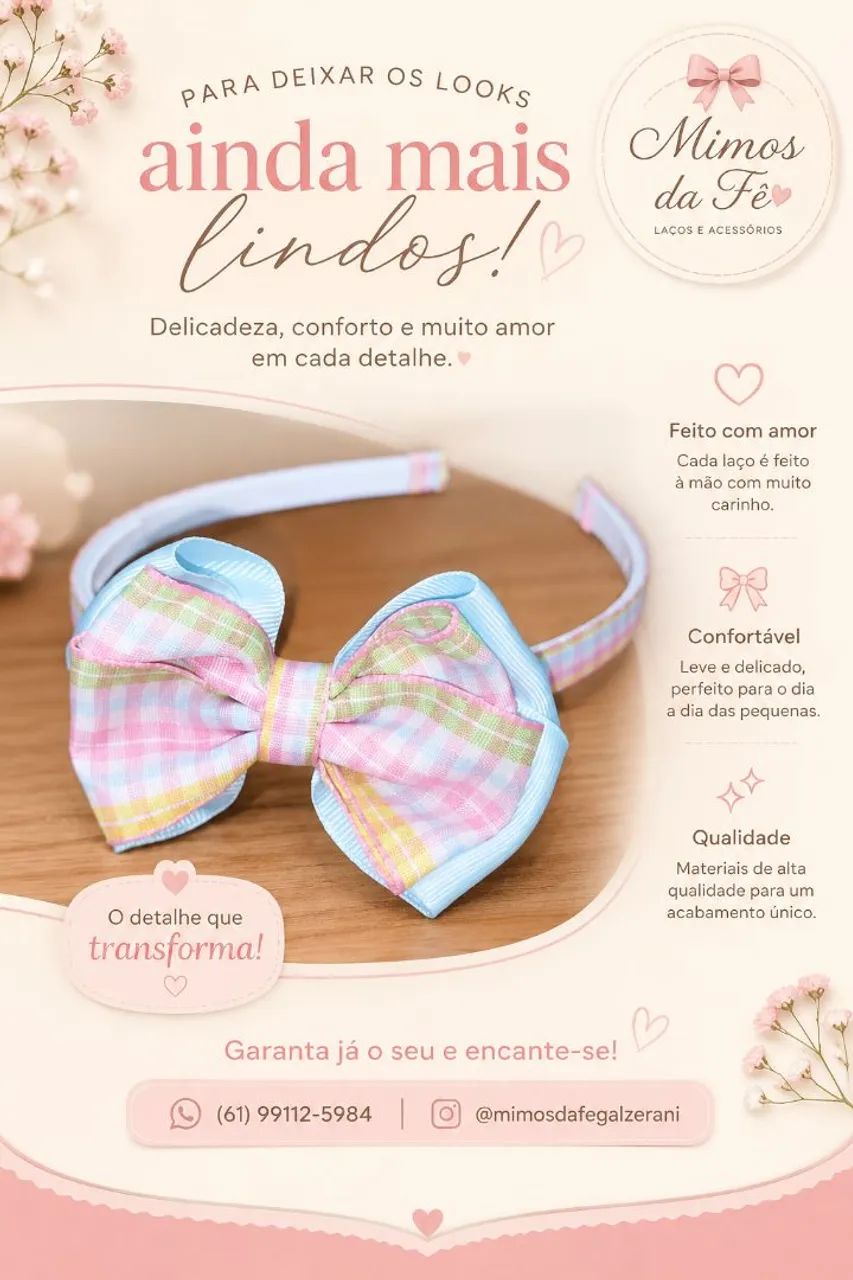 Laços e tiaras - Foto 4